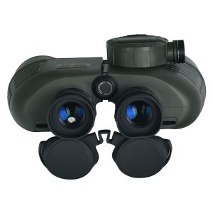 7x Magnification Marine Telescope with Compass and Rangefinder