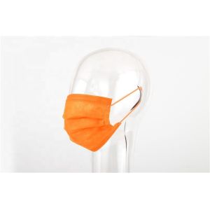 Chinese supplier bright orange mask quality mask wholesale