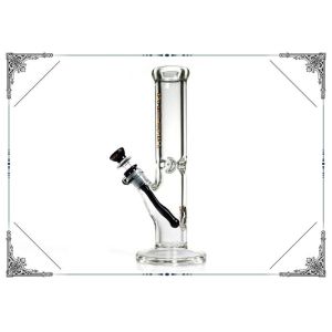 PHOENIX STAR 9MM Glass Bongs Straight Tube Smoking Water Pipe