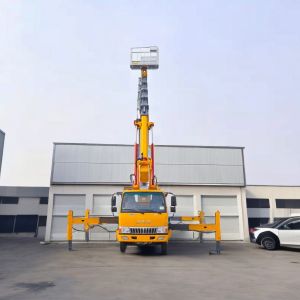 JAC high lifting platform truck 1000kg Lifting Weight 5-Speed Manual Gearbox 13