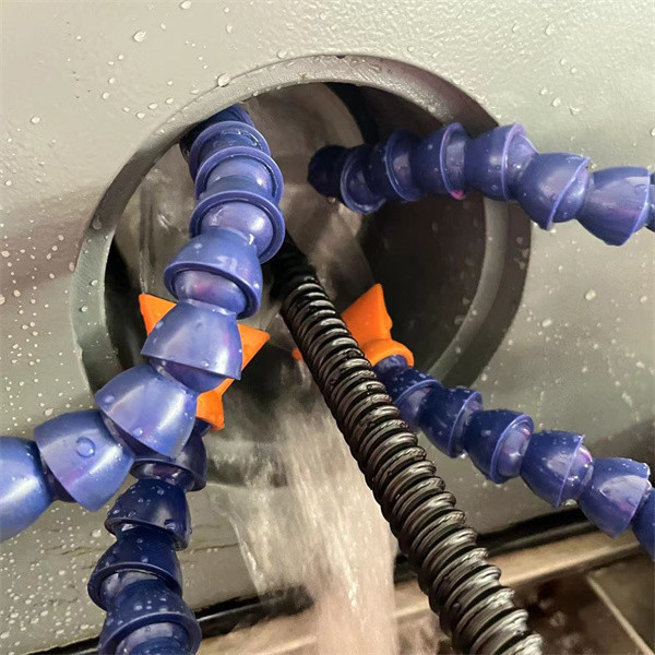 Water / Wind Cooling Spiral Pipe Extrusion Line Plastic Bridge Prestressed Post Tensioning