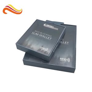 China Custom Logo Printing Plastic Packaging Boxes Blister Type Clam Shell Tray With HOOK on sale