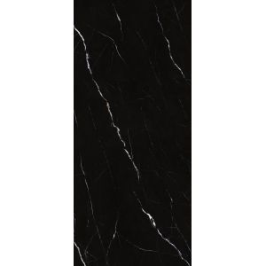 Quality 64&quot;*144&quot; Black And White Ceramic Floor Tile Marble Look Full Body Porcelain Tiles And Floor Tiles For Interior for sale