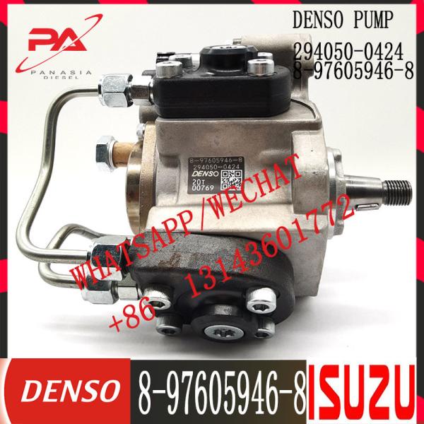 294050-0424 DENSO Diesel Fuel Injection HP4 pump 294050-0424 for ISUZU 6HK1 8-97605946-8