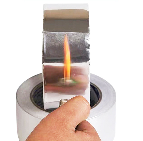 Pipe Seal Aluminum Insulation Tape 15m Length High Temp Foil Tape