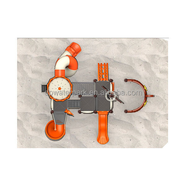 2023 Hot Sale Corsair Style Kids Park Equipment Custom Outdoor Playground Plastic Slide for Children