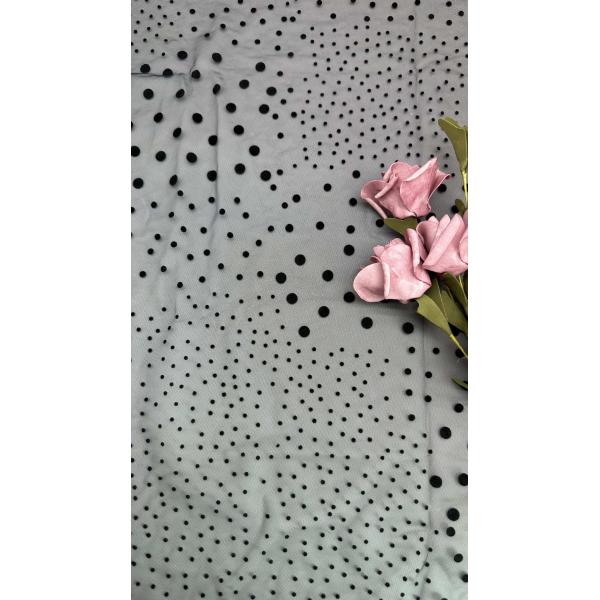 Leafy Lace Embroidery Fabric for Wedding Party Dress