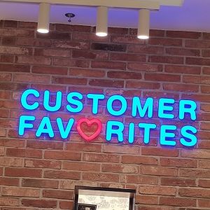 High Strength Led Frontlit Sign Various Colors Customized Size