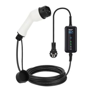 China 8-32A Current Adjustable 7Kw Level 2 Home Evse Portable Ev Charger Type 2 Iec 62196 on sale