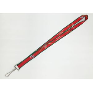 Custom Printed Dye Sublimation Lanyards , Wonderful Polyester Identification