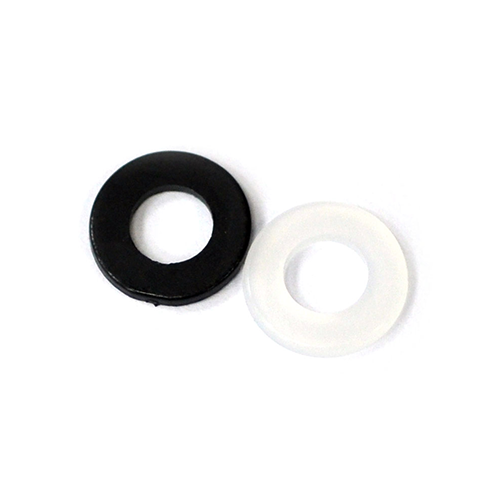Plastic Plain Shim Nylon White Washers for Salt Spray Endurance Test 1mm 1.5mm 3mm 5mm