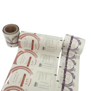 Custom design energy wrappers pillow bag fin seal nutrition pouch energy bar