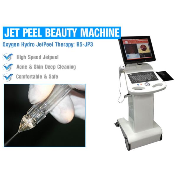 Deep Facial Peeling Treatment Oxygen Jet Peel Machine High Speed For Skin