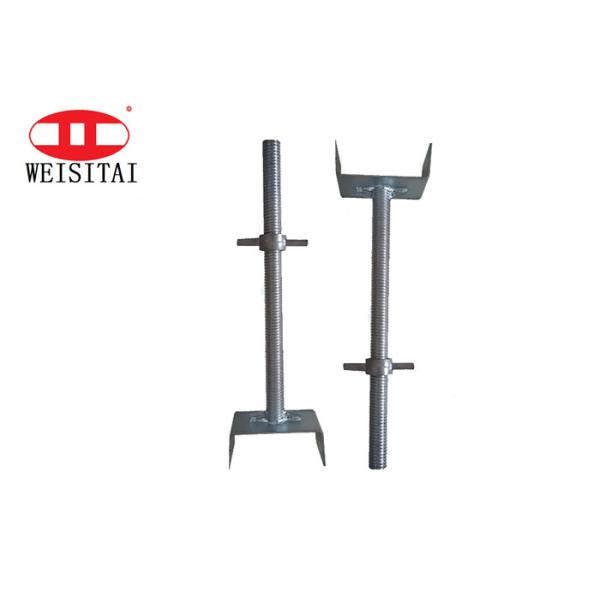 Buy Solid And Hollow Galvanized Steel Scaffolding U Head Jacks at wholesale prices