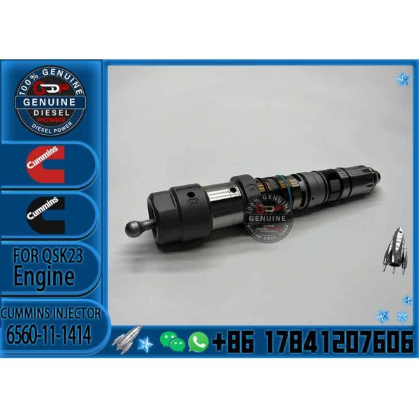 Excavator SA6D170 for Komatsu Diesel Engine Fuel Injector 6560-11-1414