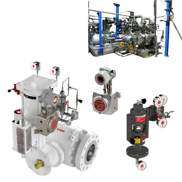 Buy VRG Pneumatic Rotary Control Valves VPC-SA Valve Pilot Controllers RCVC Red Circle Valve Controller for Natural Gas Applicaton at wholesale prices