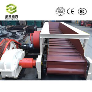 Automatic 0-100 Ton Capacity DL65 Plate Feeder Brick Plant Machine CE / ISO