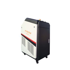 China 500W Precision Fiber Laser Cleaning Machine With Galvanometer Scanning System For Fastest Cleaning on sale