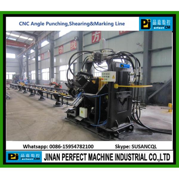 CNC Angle Punching, Shearing and Marking Line (Model BL1010/BL1412/BL1412A