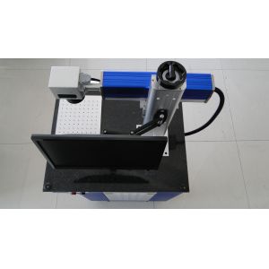 Metal 50W Fiber Laser Engraver , BCX 3D Laser Engraving Machine