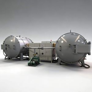 Radiation Proof Material Graphitization Furnace Customization Horizontal Type