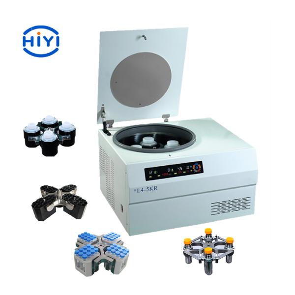 L4-5KR RPM5500rpm Tabletop Low Speed Centrifuge RCF 5310×G LED Display Of Automatically Calculate RCF