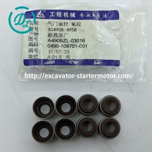 EexcavaStart Xinchai XC490B Valve Oil Seal for Excavator Engine Parts
