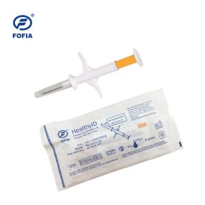 RFID Injectable Animal Temperature Tracking Microchip ISO11784 For Dog