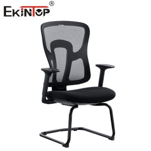 China Contemporary Ergonomic Office Mesh Chair For Desk No Wheels on sale