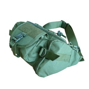 Waterproof Waist Bag for Outdoor Sports Fishing Multi-functional Chest Bag Men