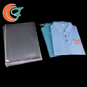 China Clothing Underwear High Transparent OPP Packaging Bag Self Sealing T-Shirt Bag on sale