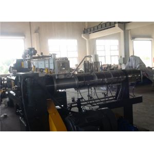 Fully Automatic Plastic Extrusion Machine , PVC Granulating Machine Heavy Duty