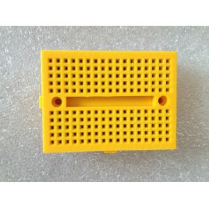 Yellow Mini 170 Point Breadboard With Buckle