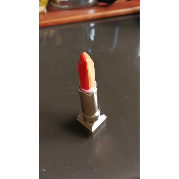 Double Color Ribbed Lipstick Production Line Mold With 12 Holes