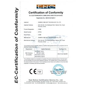 XIAMEN COBE NDT TECHNOLOGY CO.,LTD Certifications