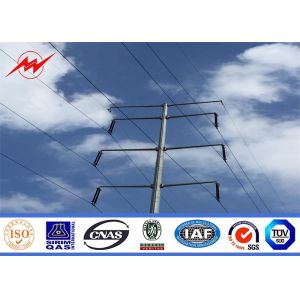 110KV multisided electrical power pole for over headline project