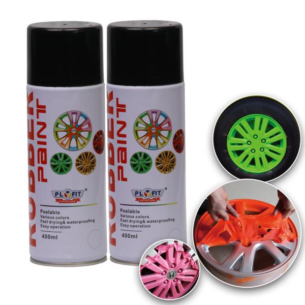 Buy 400ML Acrylic Rubber Spray Paint, Exterior Red Dip Wheel Paint, Fast Dry, Low Odor at wholesale prices
