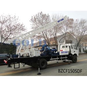 Hydraulic truck mounted water well drilling rig BZCF150SDF