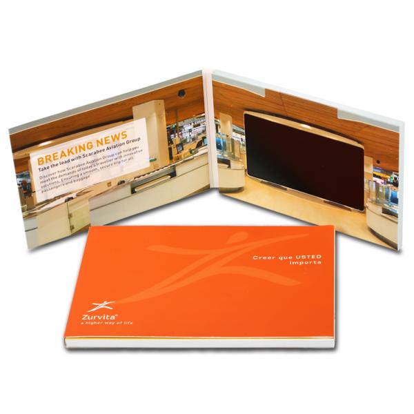 Buy Customized LCD Video Brochure Card with JPG Image Format at wholesale prices