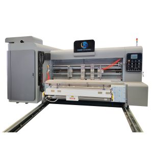 Flexographic Printing Corrugated Box Printing Machine Of 4 Colors Printer
