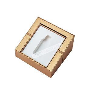 Sturdy Gold Foil Logo Perfume Packaging Box Luxury Display Customizable