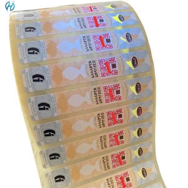 Buy PET Material Security Label Stickers For Effective Asset Protection at wholesale prices