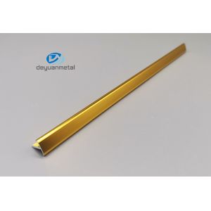 Aluminum T Profiles Tile Trim Transition Strip For Wall Decorated