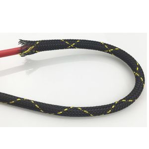 Abrasion Resistant Braided Electrical Sleeving , High Temperature Braided