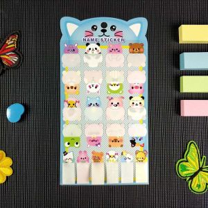 Handwritten Coated Paper Sticker Classification Personalised Name Stickers