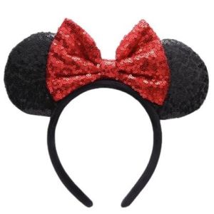 Disney original Plush head band Sequins head band 23cm