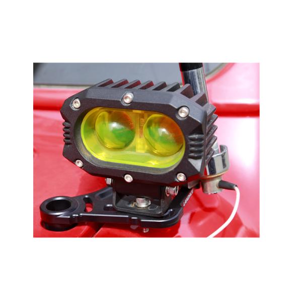 Buy Jeep A Pillar Work Light Mount Pair with Strong Support and Thermal Resistant Bracket at wholesale prices