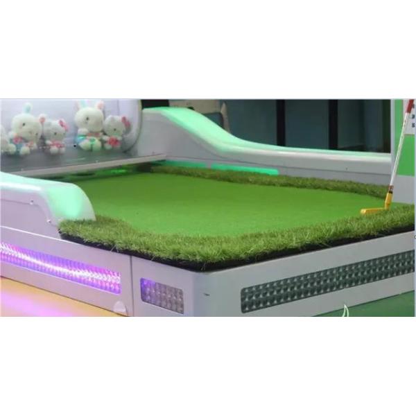 Booths Mini Golf Coin Operated Amusement Machines , Children Commercial Arcade Machines