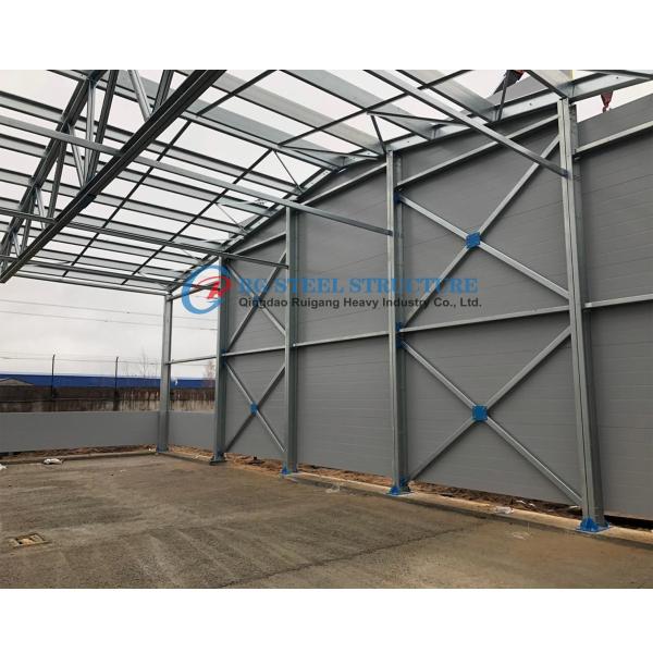 Galvanized Steel Storage Building Kits , Pre Engineered Steel Building