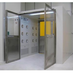 Harmaceutical ISO Standard Cargo Cleanroom Air Shower With Customized Unique
